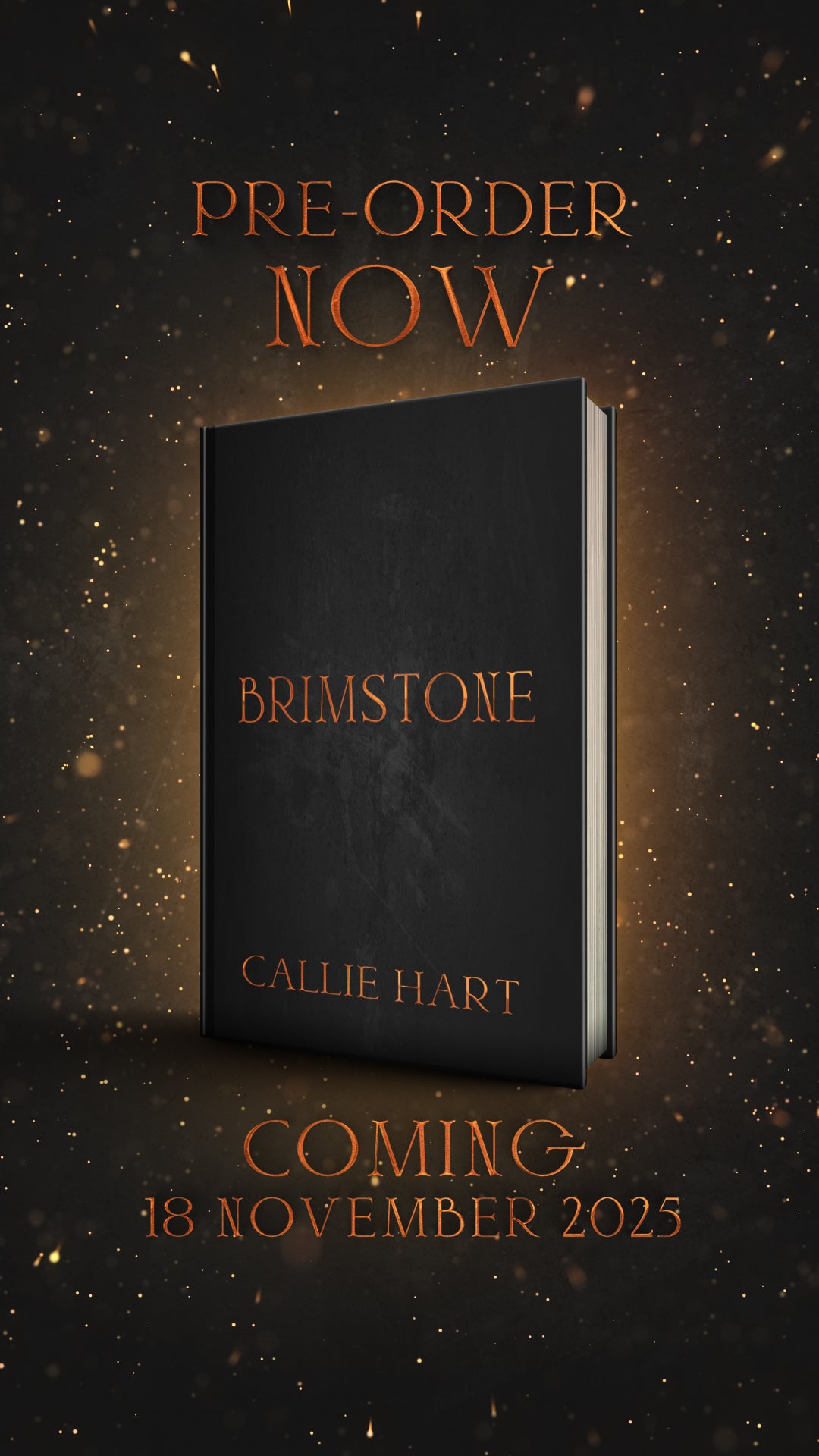 Signed Copy - Brimstone - PRE-ORDER