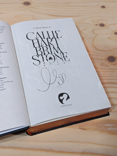 Signed Copy - Brimstone