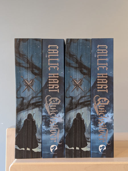 Quicksilver - paperback sprayed edge edition with signed bookplate