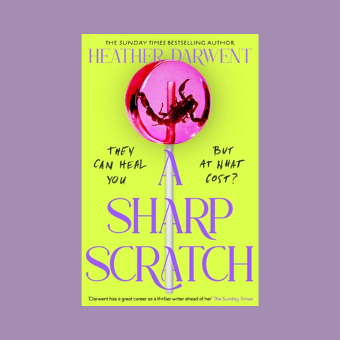 Signed & dedicated copy: A Sharp Scratch - PRE-ORDER